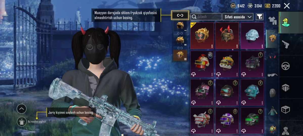 Pubg mobile akkount 
Lv:72
Ultimet mumiyo 
Flora x suvit 
Yangi x sive