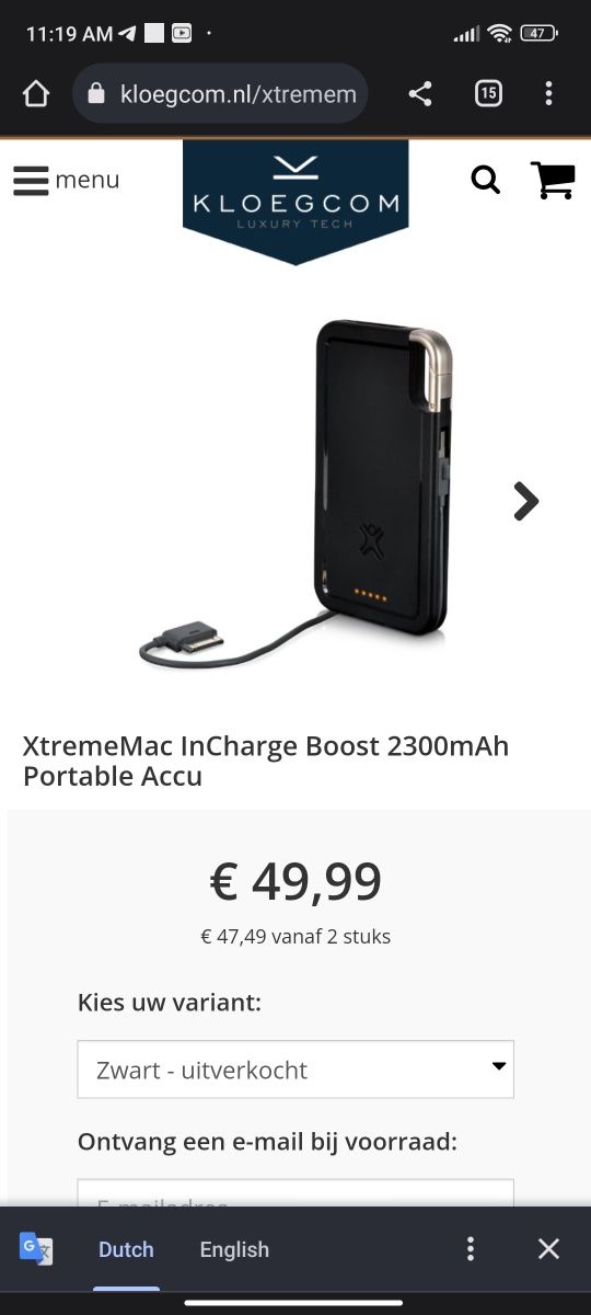 Baterie externa XtremeMac