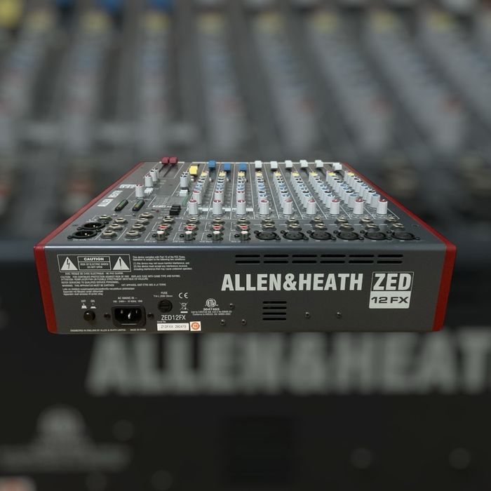 Allen & Heath ZED-12FX Mixer – pot face si schimb cu consola dj