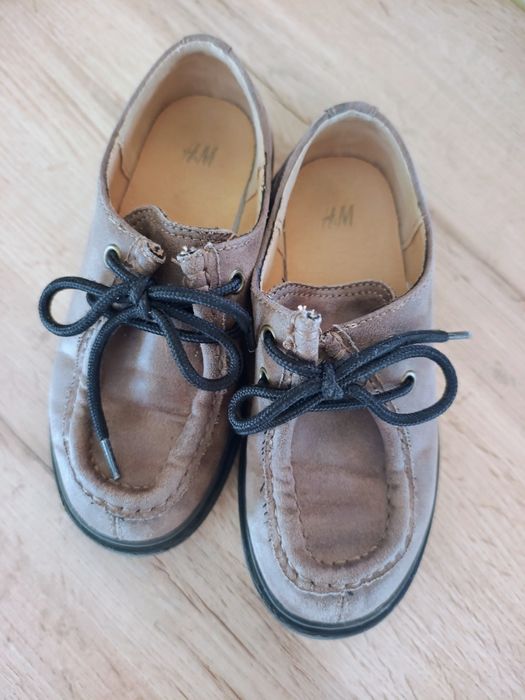 Papucei  din piele pt copii