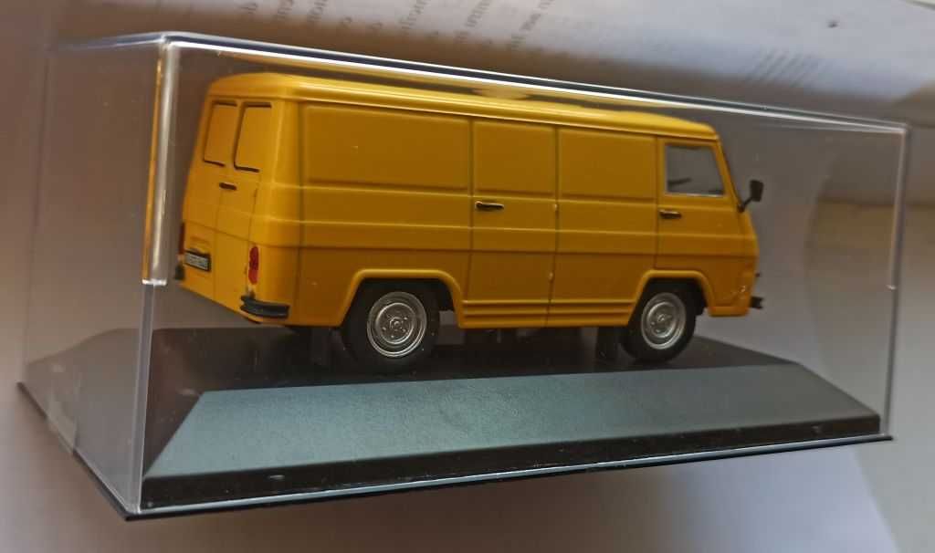 Macheta ROCAR TV 12F galben - IXO/ DeAgostini cu plexy 1/43