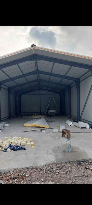 Vând hale metalice orice suprafață doriți Noi suntem un atelier de con