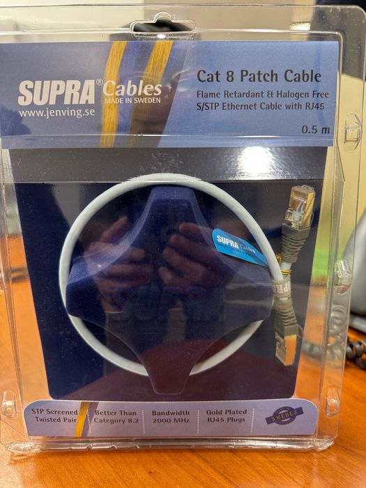 Cablu UTP Patch Cord Supra 0.5m