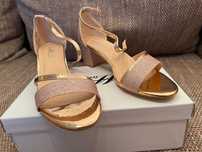 Pantofi Eleganti Dama Champagne - Marime 39 - Noi