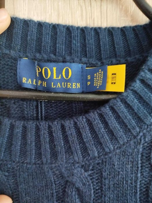 Пуловер Ralph Lauren - мъжки, тъмносин