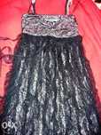 Rochie Mango din dantela model deosebit marime 36