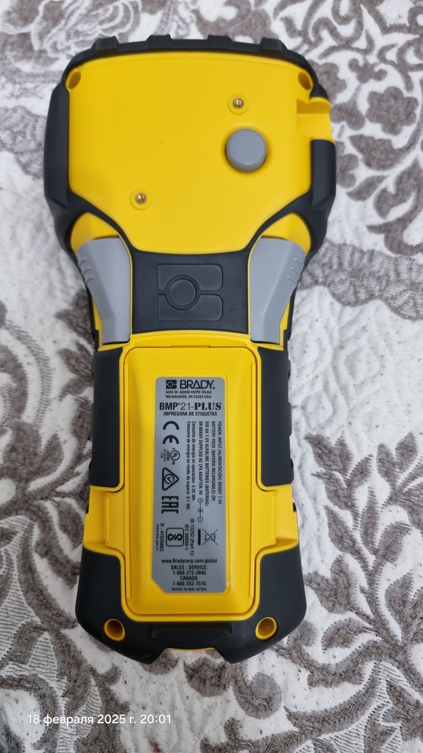 Brady BMP21-Plus - принтер