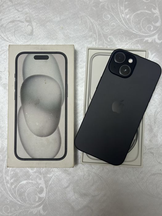 iPhone 15 128гб АКБ 100% на гарантии