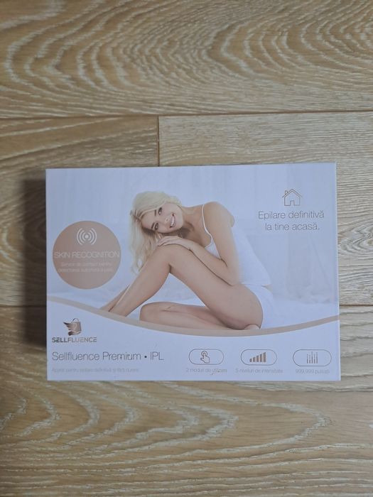 Epilator IPL Sellfluence Premium IPL, Nefolosit