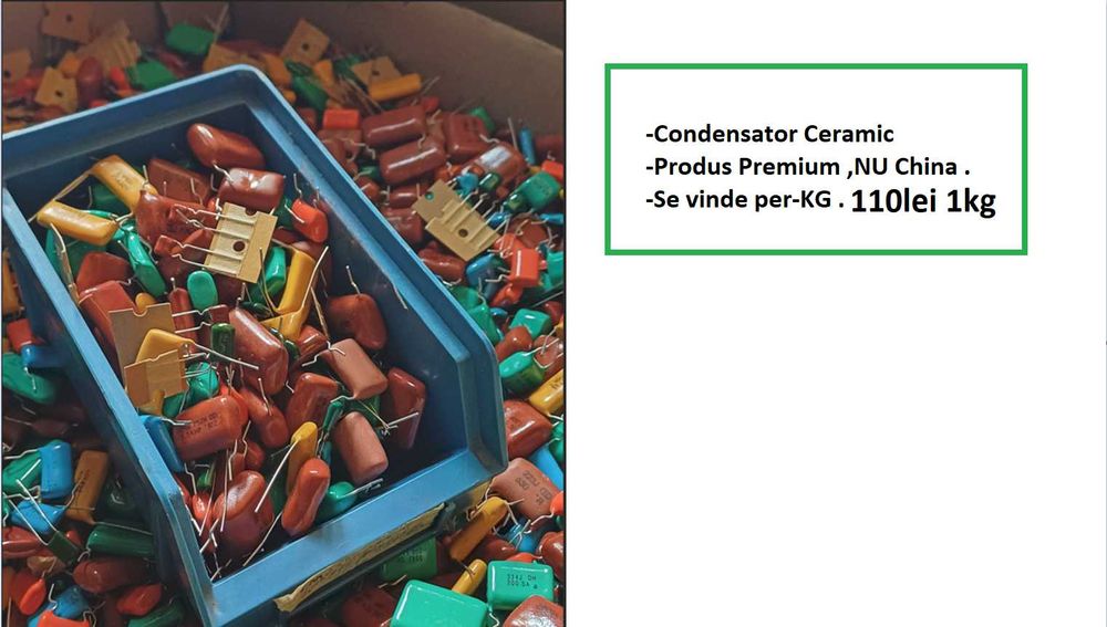 condensatori audio , filtre audio ,electrolitic ,ceramic ,oferta la kg