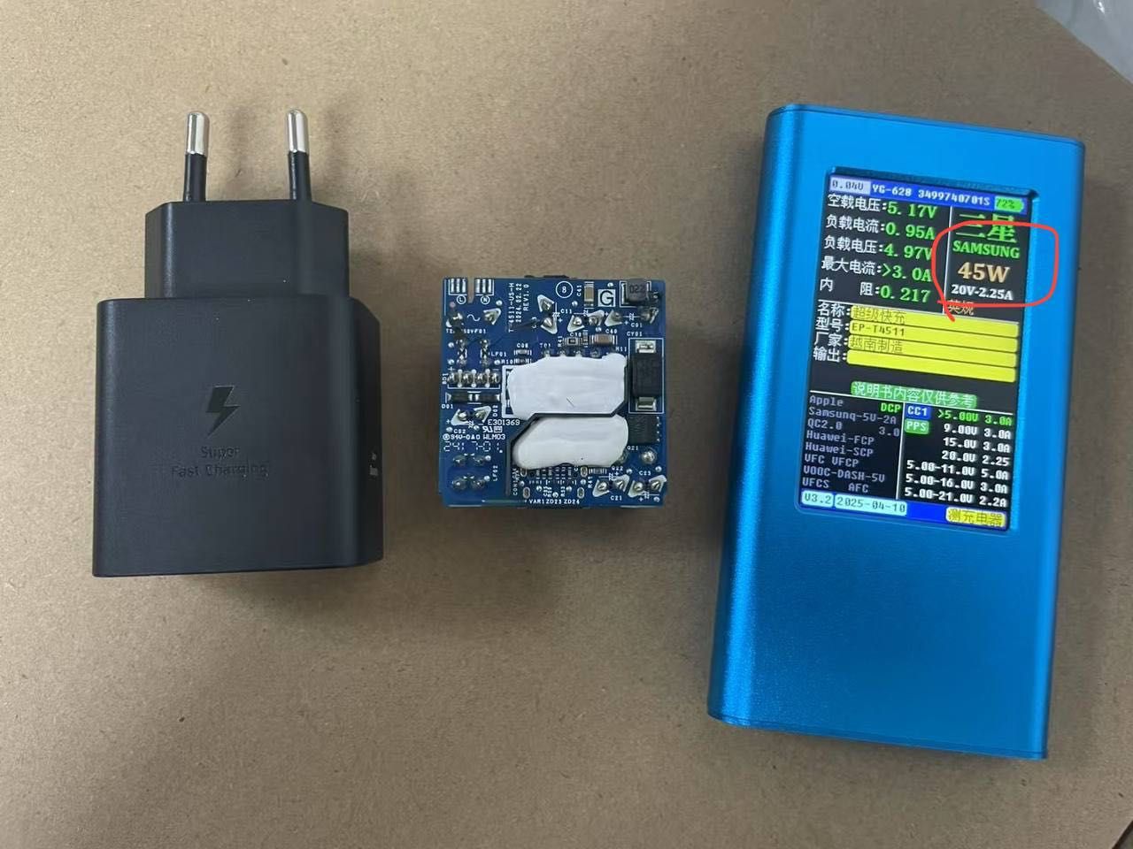 Samsung adapter va simlar
