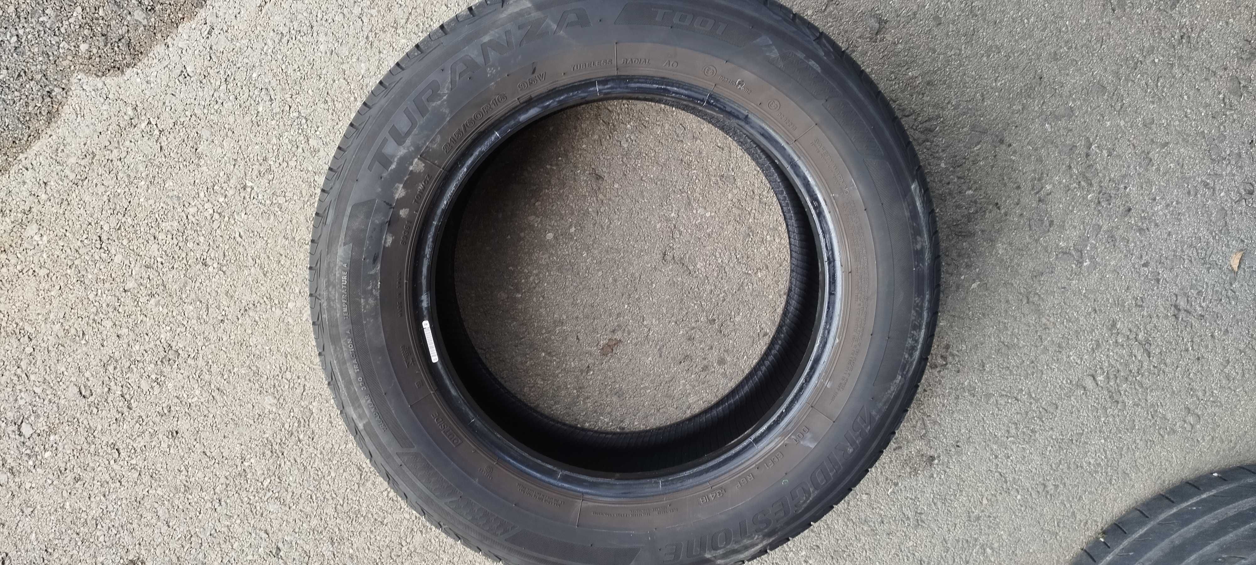 Bridgestone Turanza 215/60/16 летни