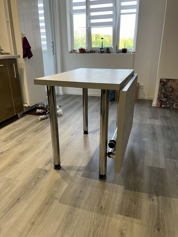 Masa Extensibila Dining 90x60/120 imitatie piatra