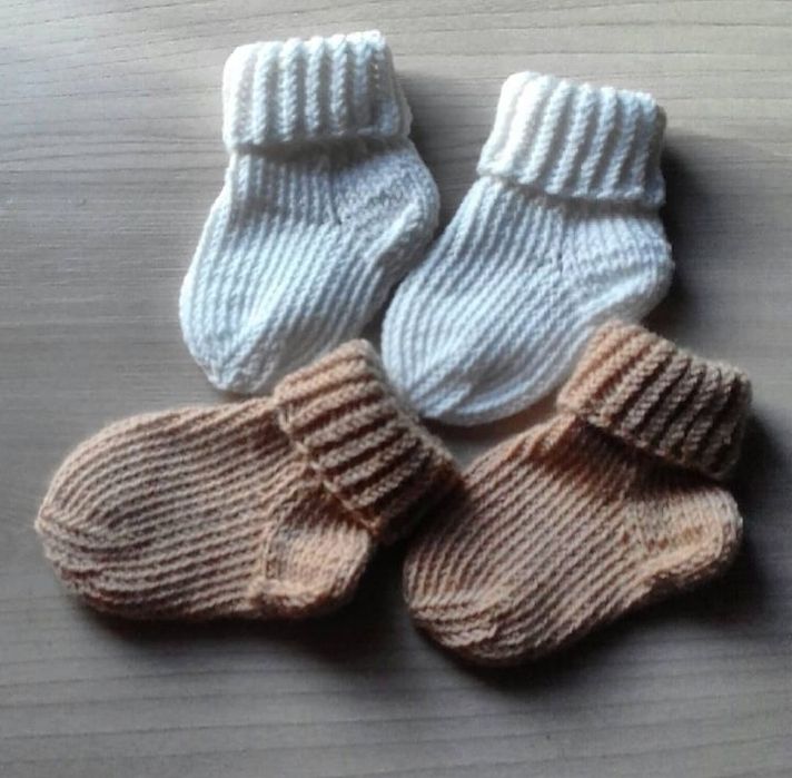 Вязаные носочки. Детские и взрослые.
