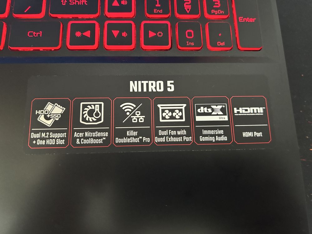 Laptop Acer Nitro 5  AN515-57-58RP