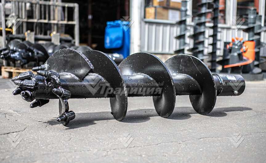 Бур для ямобура на мини-погрузчики D от 100 мм до 800 мм