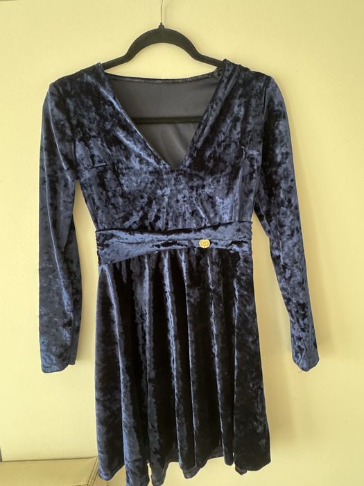 Синя рокля размер С