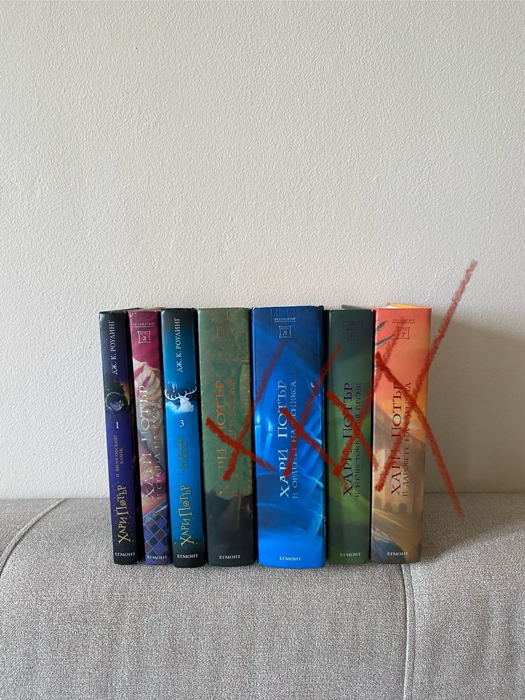Книги Хари Потър поредица