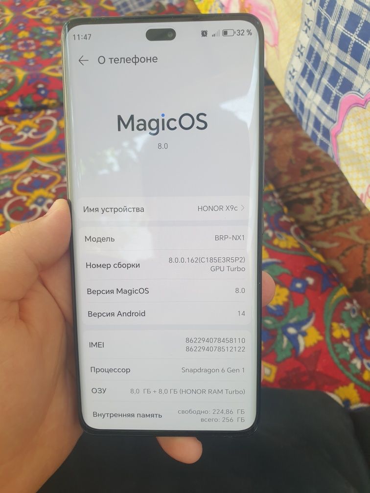 Xonor x9c yangi telefon