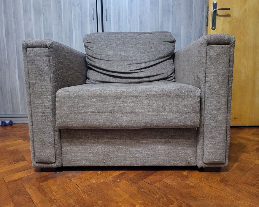 Fotoliu textil 96x96x81 lxLxH