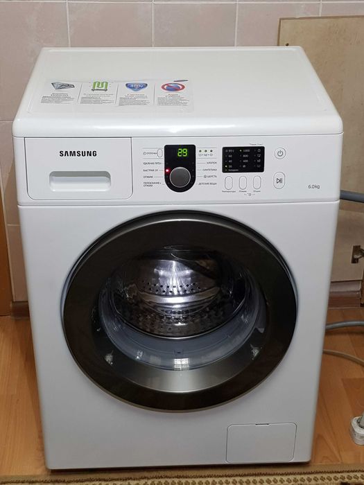 6кг загрузка Samsung в идеальном состоянии Доставка