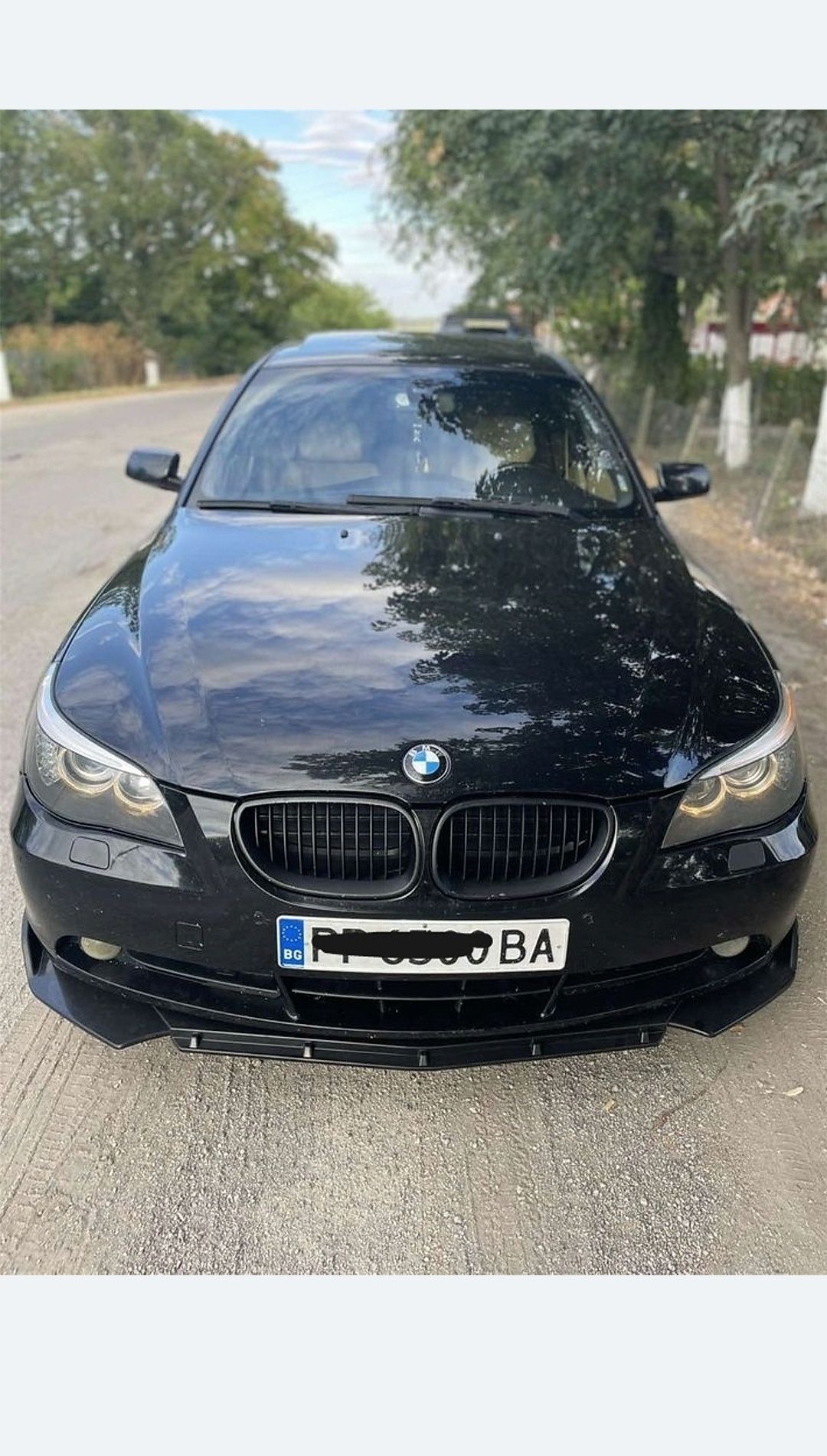 Лип спойлер за БМВ Е60 E61 за Обикновенна броня / BMW E60 E61 Stock