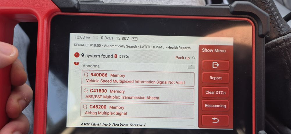 Tester auro thinkscan plus s7