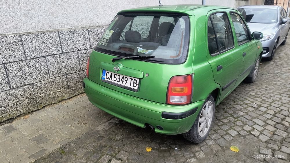 Nissan micra 1.3 газ и бензин