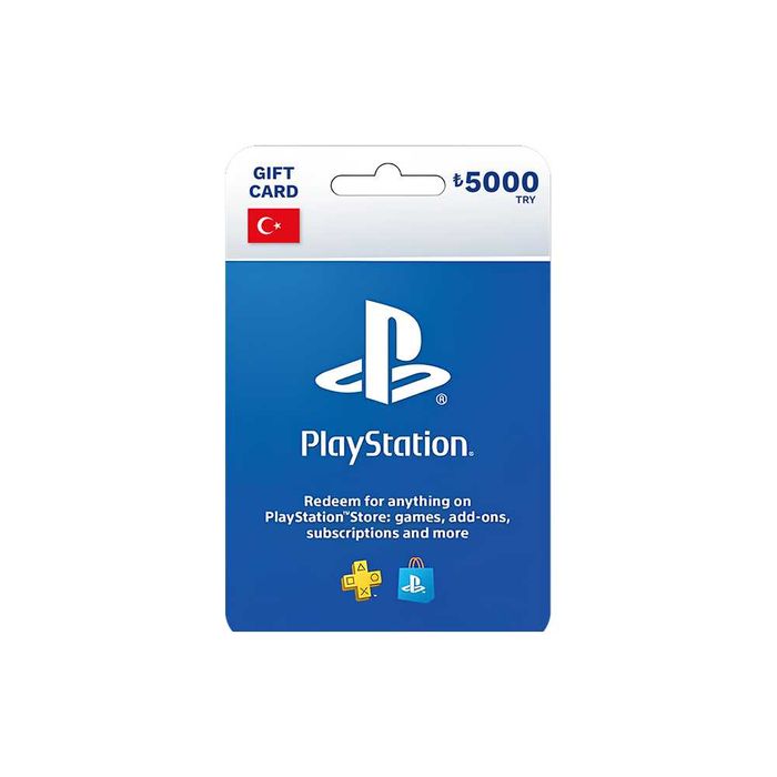 Playstation Gift Card для региона Турции ( Карта пополнения баланса )