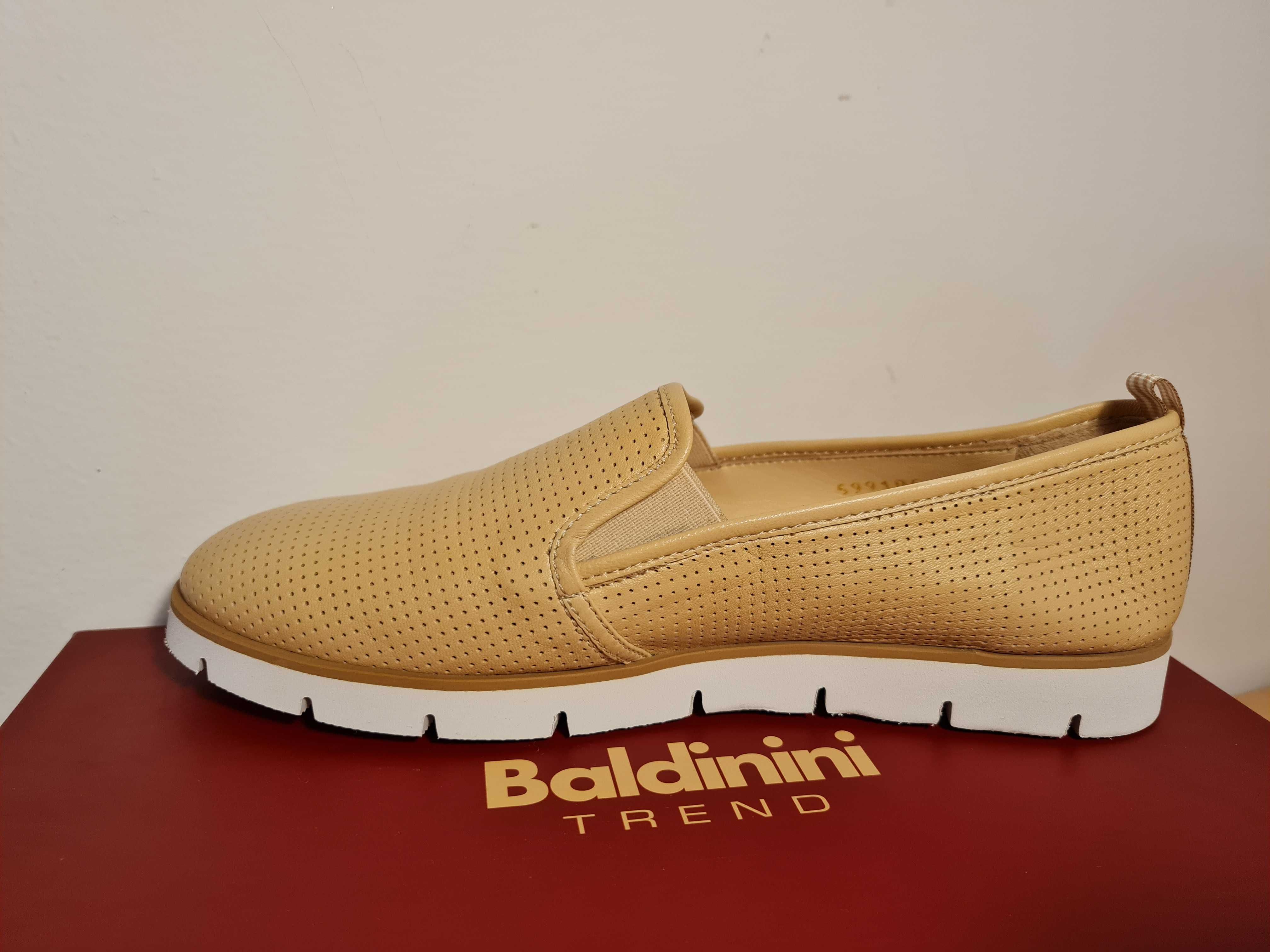 Espadrile Baldinini Nude/Crem