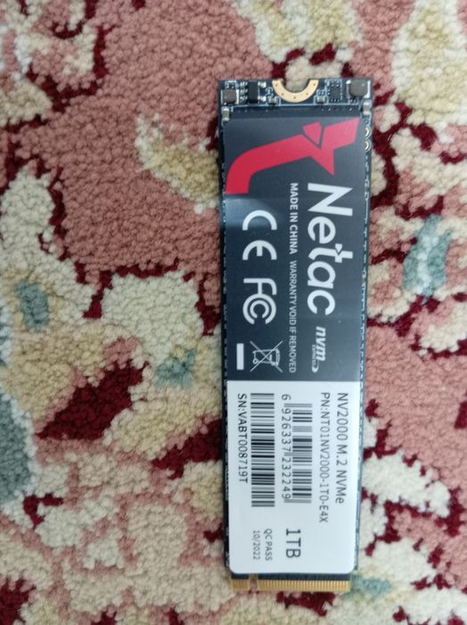 Продам SSD M.2 NVMe Netac NV2000 1TB