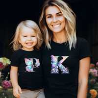Тениски с Букви за Мама и Аз