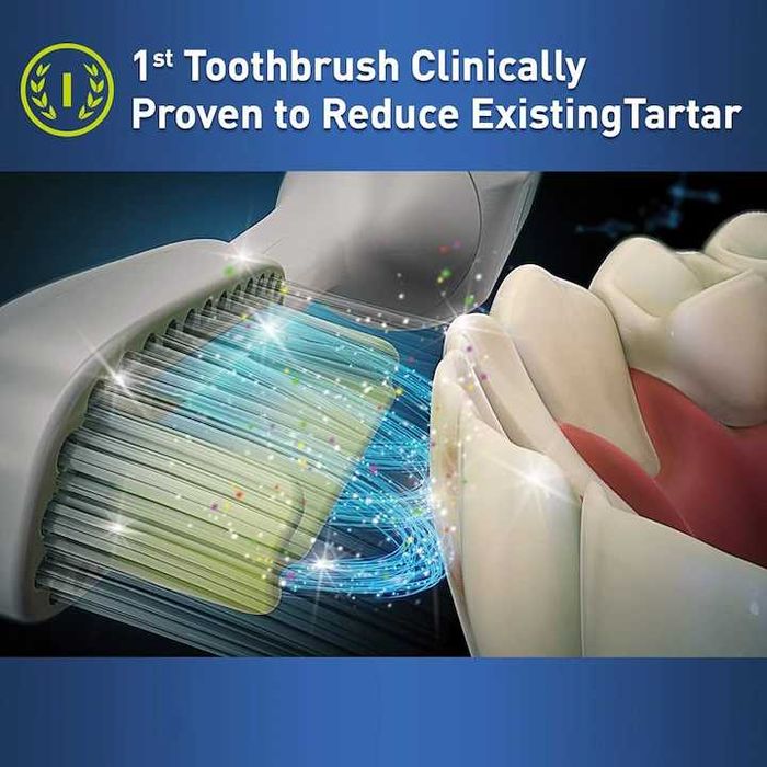 Избелваща четка за зъби Silkn ToothWave, Звукова, Бяла