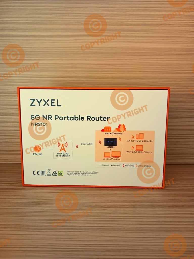Router 5G Zyxel NR2101 Hotspot Wifi Portabil Modem cu SIM decodat