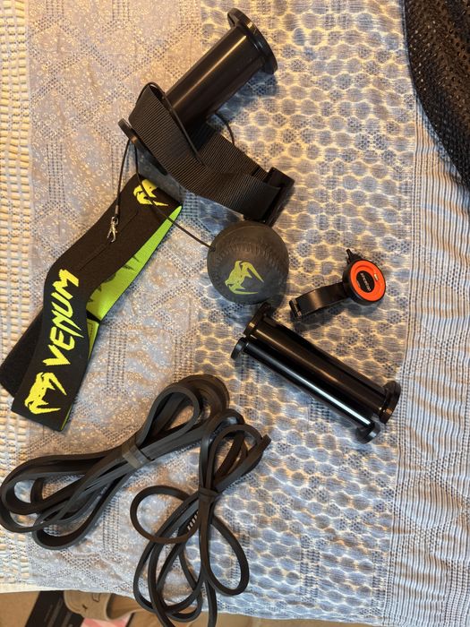 Kit exercitii si recuperare- benzi rezistenta ROBUS, reflex ball venum