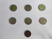 Продавам лот от 7 броя юбилейни български монети