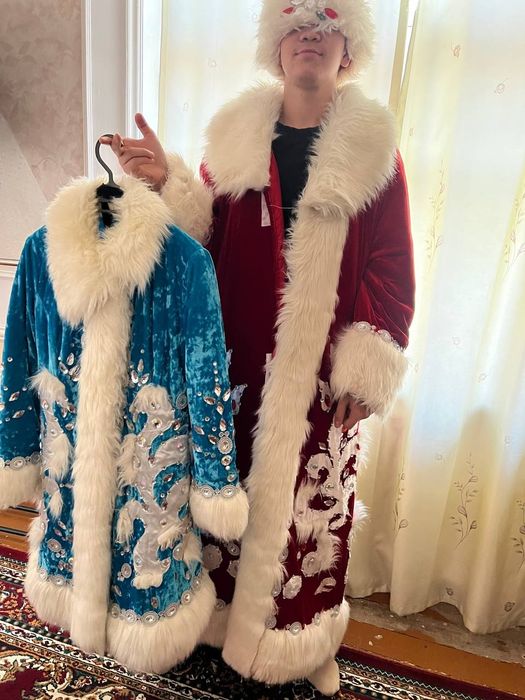 Sotiladi yoki ijaraga beriladi: Qorbobo va Qorqiz kostyumlari