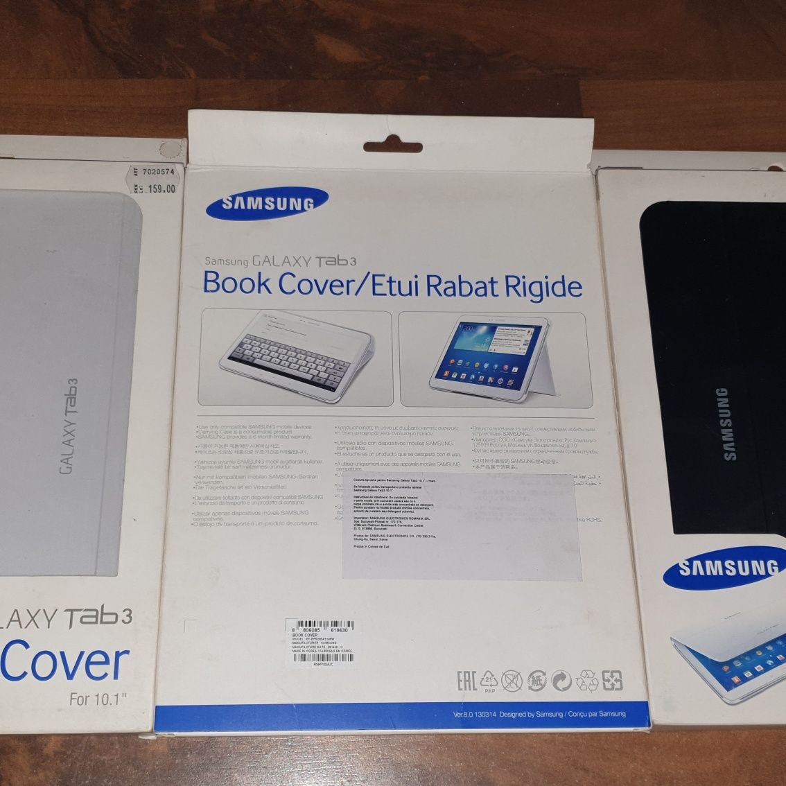 Husa flip smart activa originala Samsung Book Cover Tab 3 10.1"