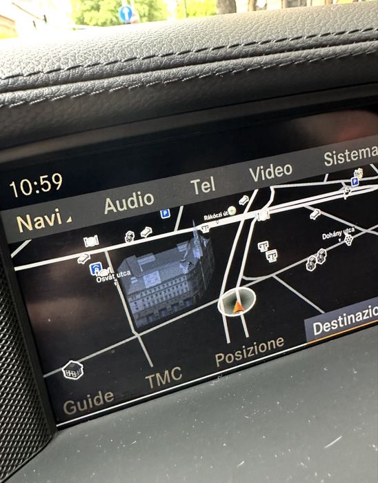 Navigatie navi NTG 4.0 w218 Mercedes Benz Cls oem originala