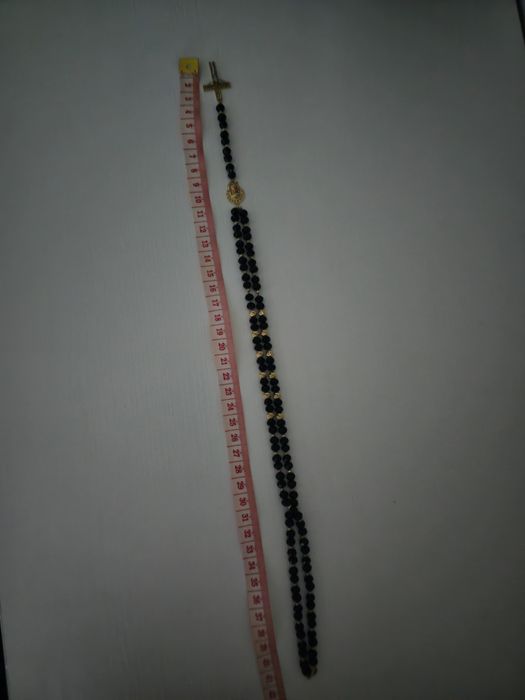 Lant aur Rosario cu pietre pretioase