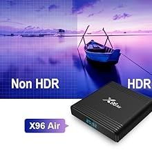 8K HDR Android TV box 4GB RAM / 64GB ROM X96 Air 2.4 / 5G WiFi ТВ Бокс