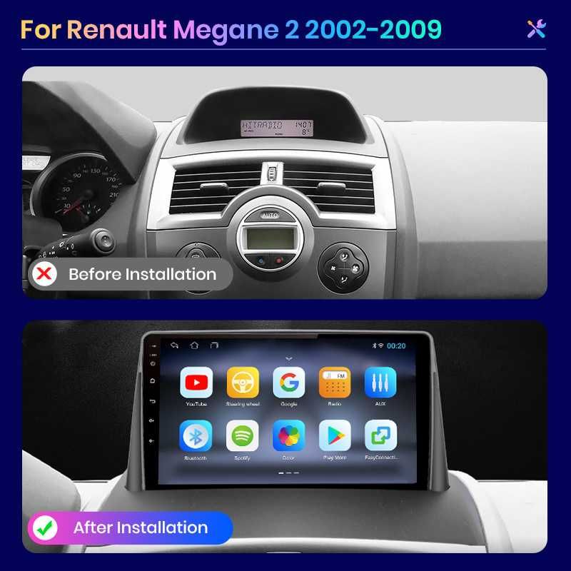 Renault Megane 2 2002г-2009 Мултимедия Навигация Android