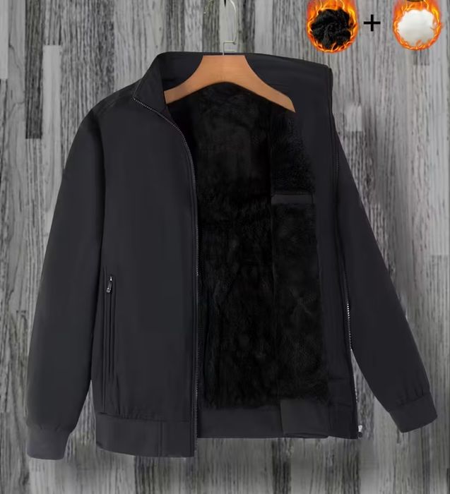 Мужская зимняя куртка большого размера