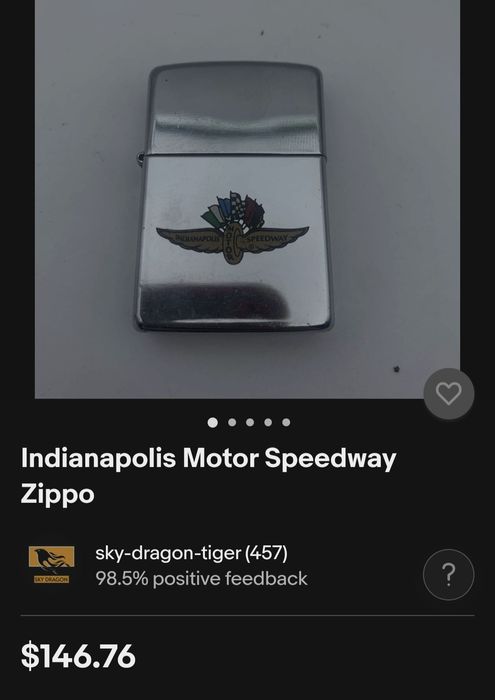 Запалка ZIPPO indianopolis 2011 vintage
