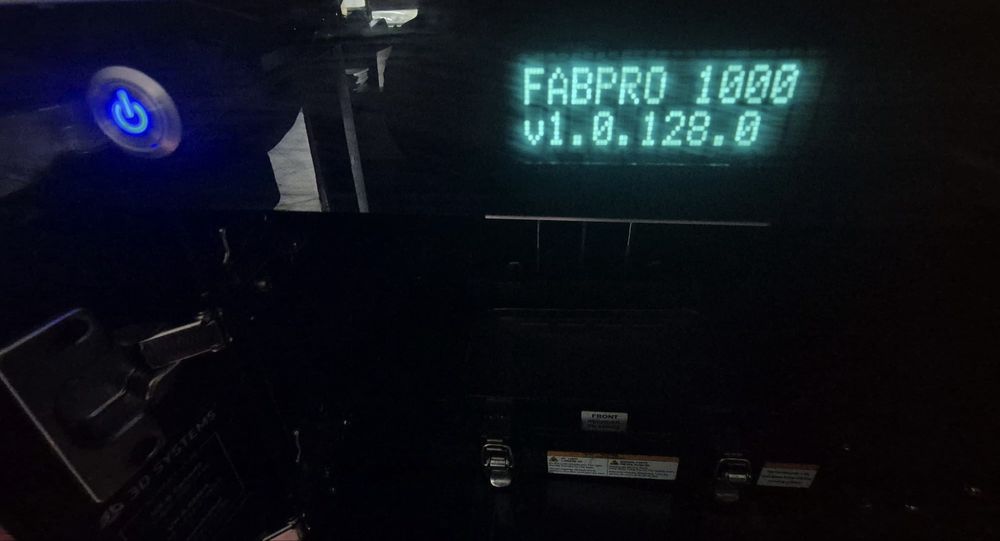 Imprimanta 3D FabPro 1000 rasina