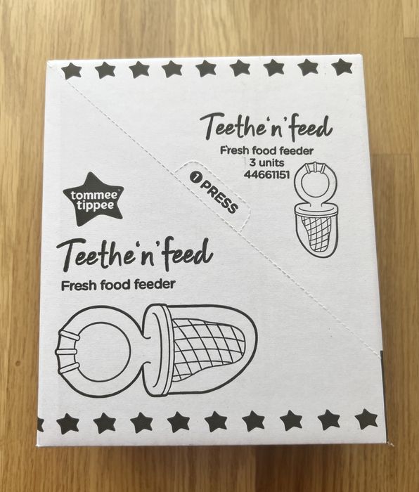 Suzeta diversificare fructe & legume Tommee Tippee (Cutie 3 Buc)