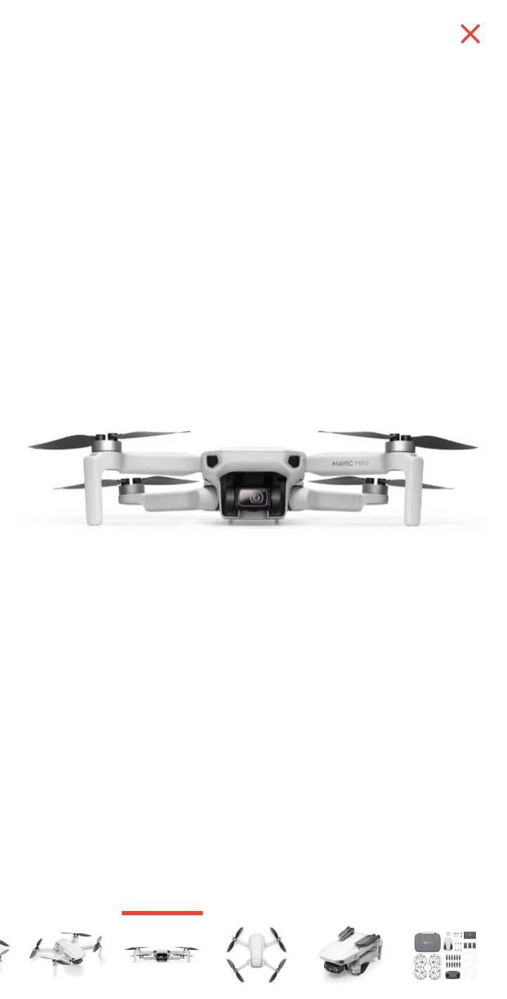Дрон DJI Mavic Mini Fly More Combo белый с FCC режимом.