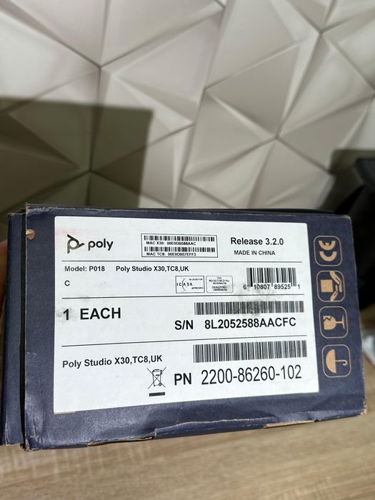 Kit videoconferinta Poly X30 + tableta TC