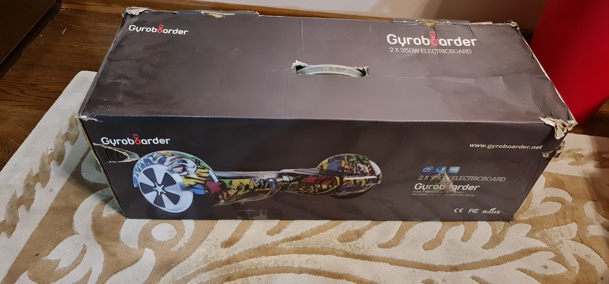 Gyroboarder Hoverboard2x350w