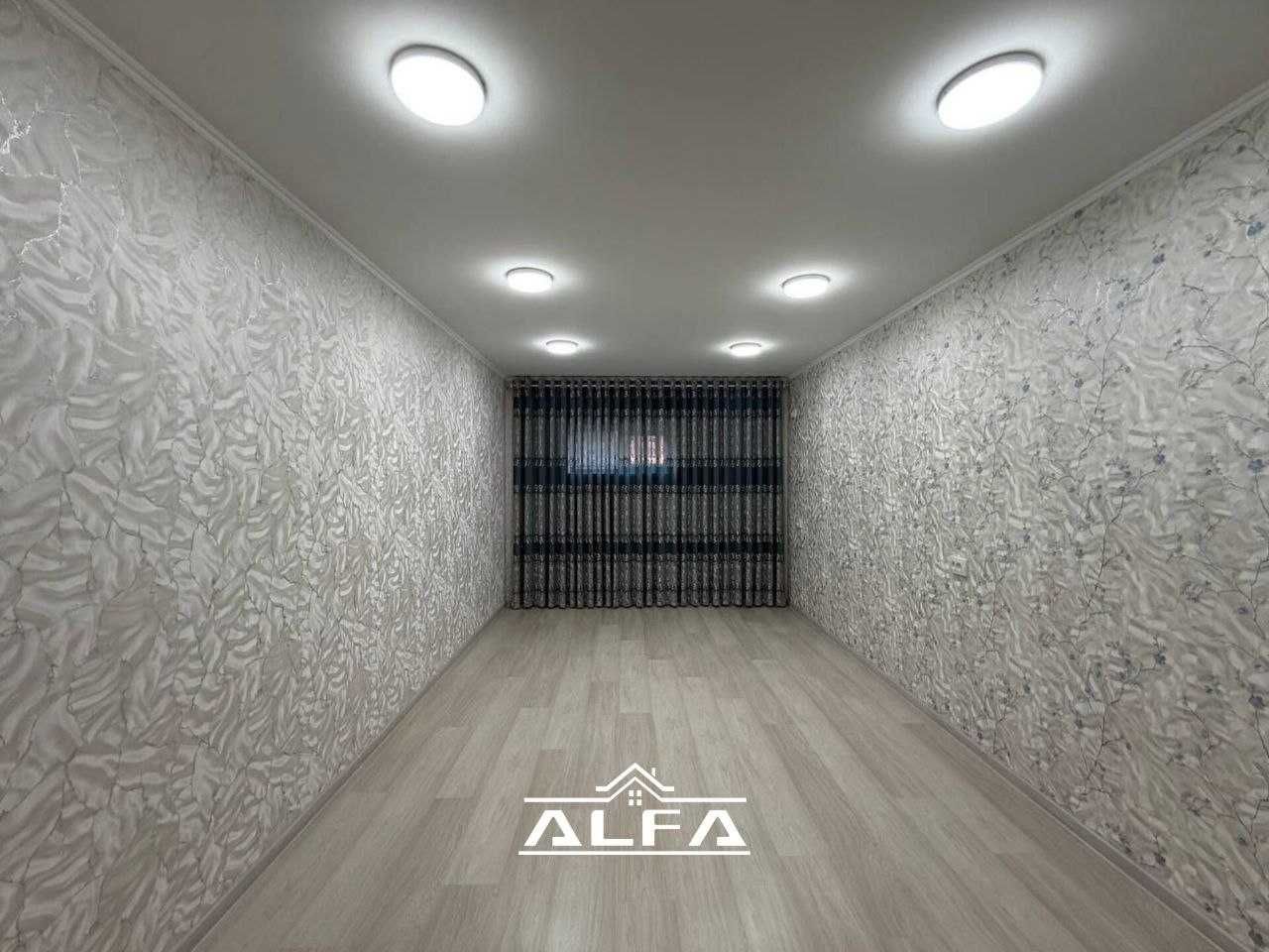 5 xonali qilingan 65m² 1-qavat +